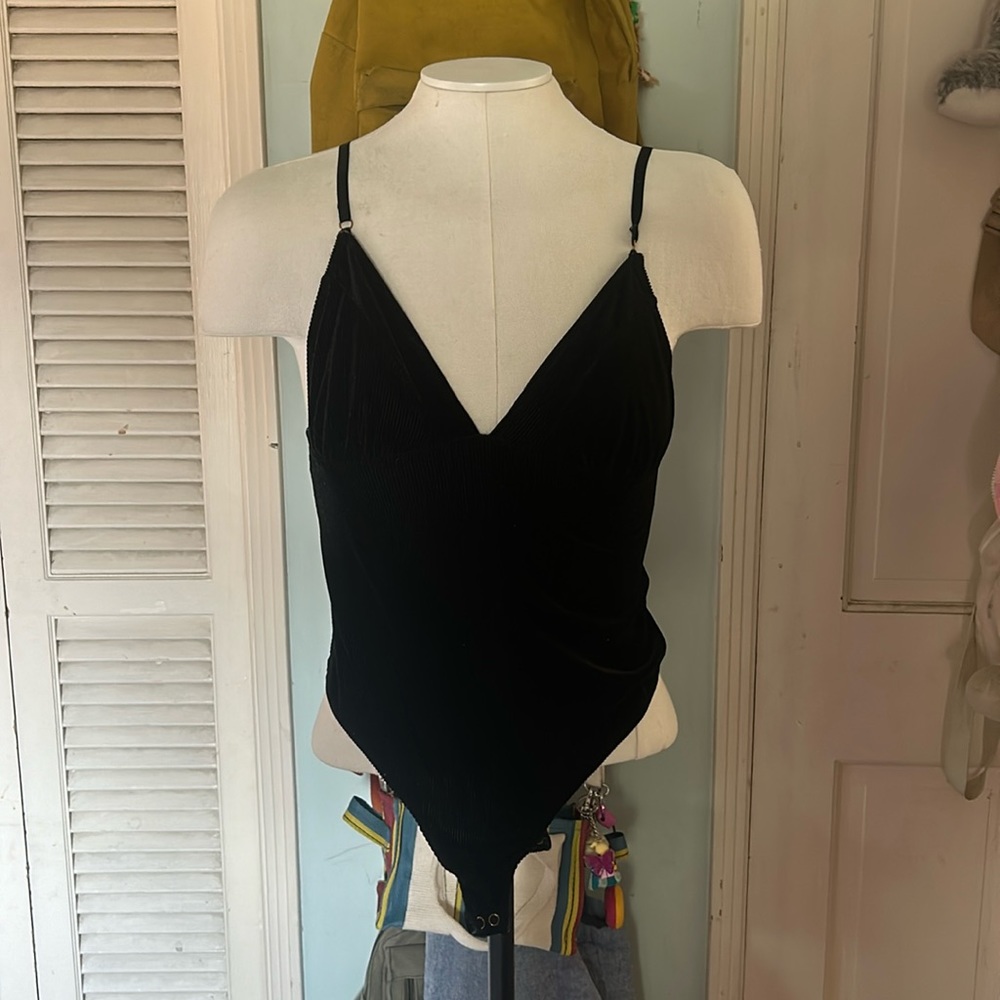 Forever 21 suede body suit